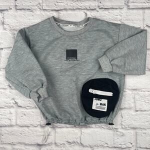 K0-1013 Hone Baby Crewneck Sweatshirt size 110 (5-6 year)
